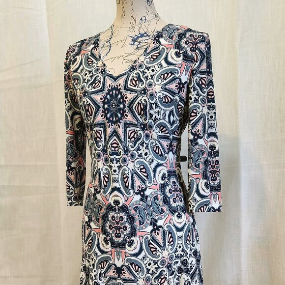 Geometric Print Dress by eliza j - Picture 3 of 7